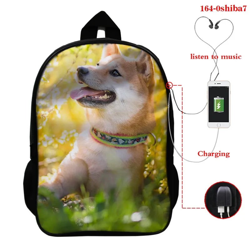 Shiba School Backpack for Teenagers Kids Boys Children Student School Bag Unisex Usb Charging Student Laptop Backpack Travel Bag
Shiba School Backpack for Teenagers Kids Boys Children Student School Bag Unisex Usb Charging Student Laptop Backpack Travel Bag