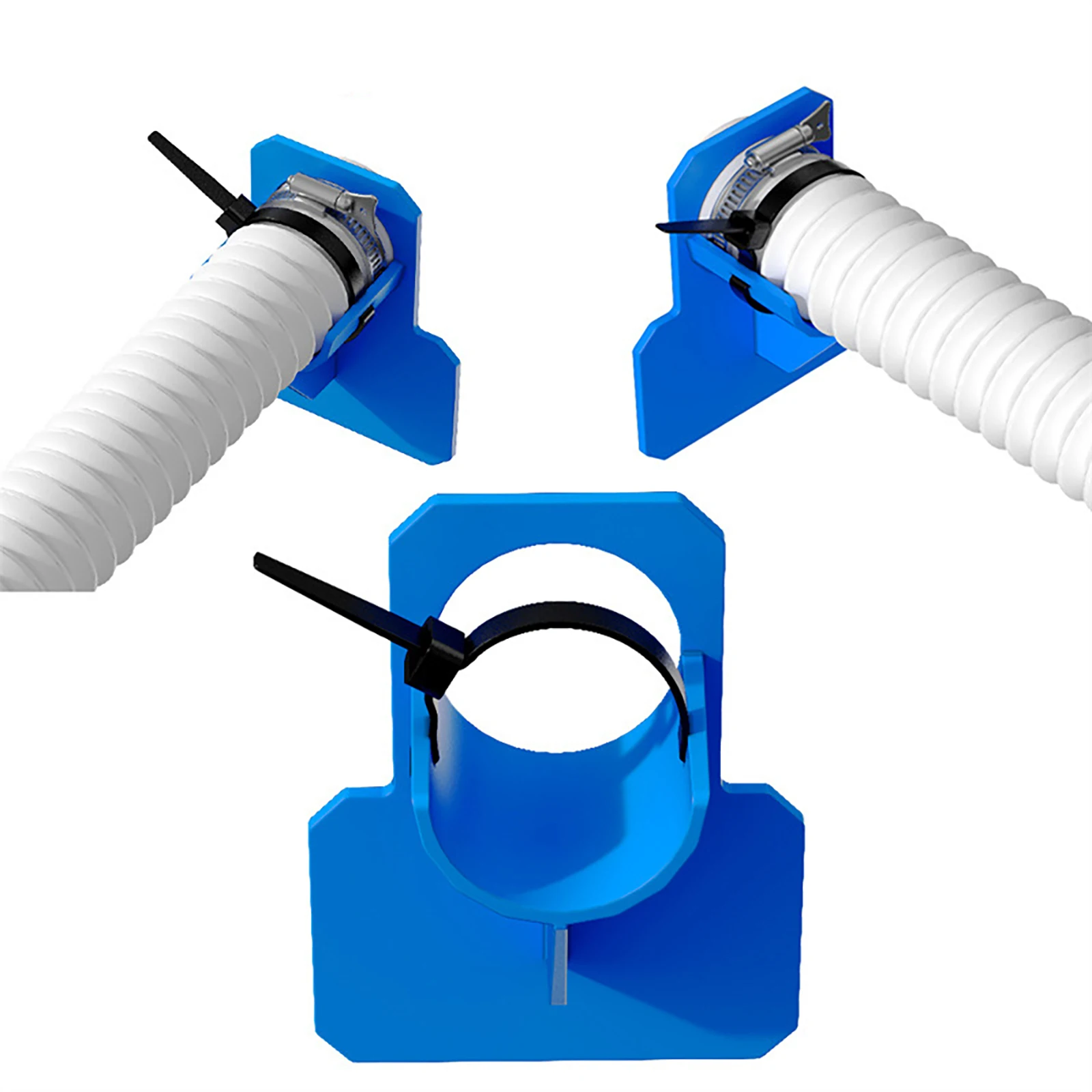 Держатель для трубы бассейна, крепление для труб 30-37 мм, подходит для шлангов под землей 32 мм, держатели для шлангов с кабельной стяжкой 
Держатель для трубы бассейна, крепление для труб 30-37 мм, подходит для шлангов под землей 32 мм, держатели для шлангов с кабельной стяжкой