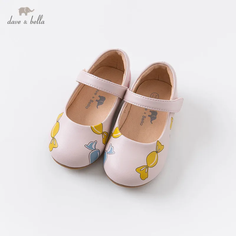 DB14723 Dave Bella spring autumn baby girl pink bow print leather shoes children girls brand shoes 
DB14723 Dave Bella spring autumn baby girl pink bow print leather shoes children girls brand shoes