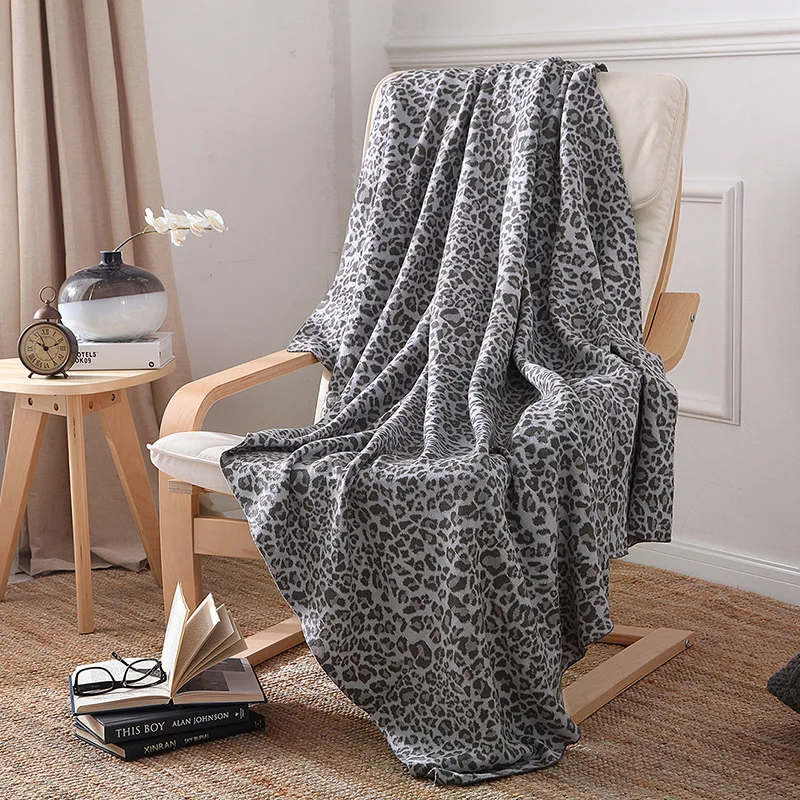 GY7518 Gyrohome Multi-purpose Knitted Geometric Leopard Blanket Sofa Decorative Slipcover Stitching Rug Carpet Home&Living
GY7518 Gyrohome Multi-purpose Knitted Geometric Leopard Blanket Sofa Decorative Slipcover Stitching Rug Carpet Home&Living
