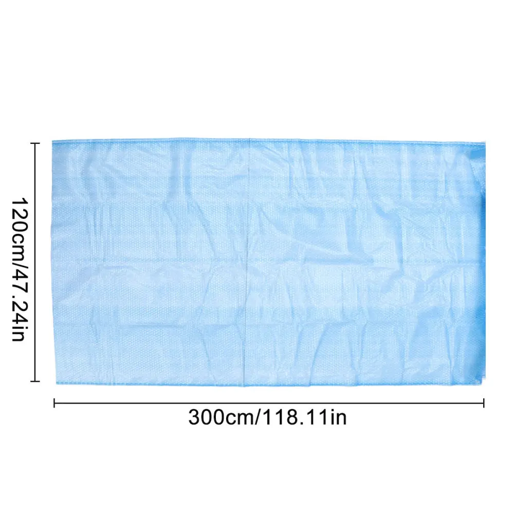 1pc 200x120cm Swimming Pool Cover Waterproof Outdoor Pool Bubble Cover Heat Preservation Cover 
1pc 200x120cm Swimming Pool Cover Waterproof Outdoor Pool Bubble Cover Heat Preservation Cover