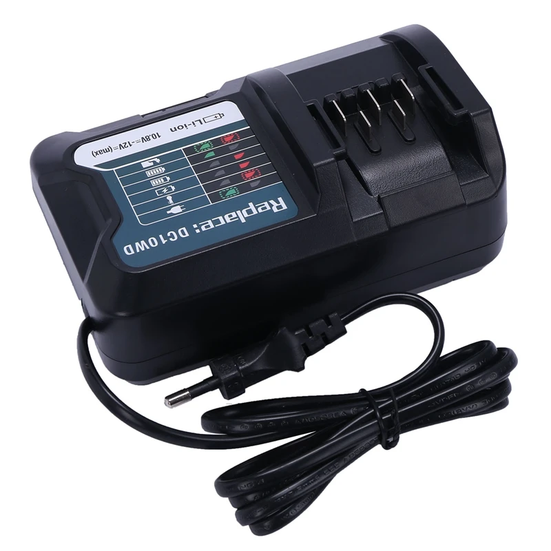 Fast Lithium Battery Charger For Makita 10.8V 12V Dc10Wd / Dc10Sb / Dc10Wc / Bl1015 / Bl1016 / Bl1021B / Bl1041B Led Charger Eu
Fast Lithium Battery Charger For Makita 10.8V 12V Dc10Wd / Dc10Sb / Dc10Wc / Bl1015 / Bl1016 / Bl1021B / Bl1041B Led Charger Eu