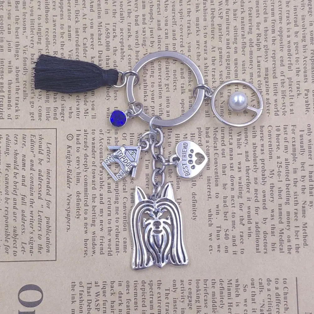 Australian Silky Terrier Sun Style Dog Animal Handbag Hot Keychain Key Ring Pet Tassels Antique Bohemian Women Men Jewelry K181
Australian Silky Terrier Sun Style Dog Animal Handbag Hot Keychain Key Ring Pet Tassels Antique Bohemian Women Men Jewelry K181