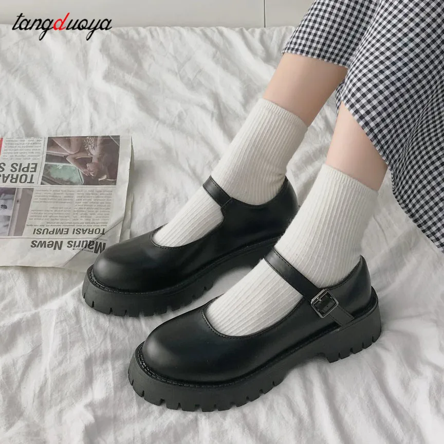 lolita shoes Buckle Strap Round Toe autumn outdoor casual ladies shoes student party shoes Mary Jane shoes zapatos de mujer 2021
lolita shoes Buckle Strap Round Toe autumn outdoor casual ladies shoes student party shoes Mary Jane shoes zapatos de mujer 2021