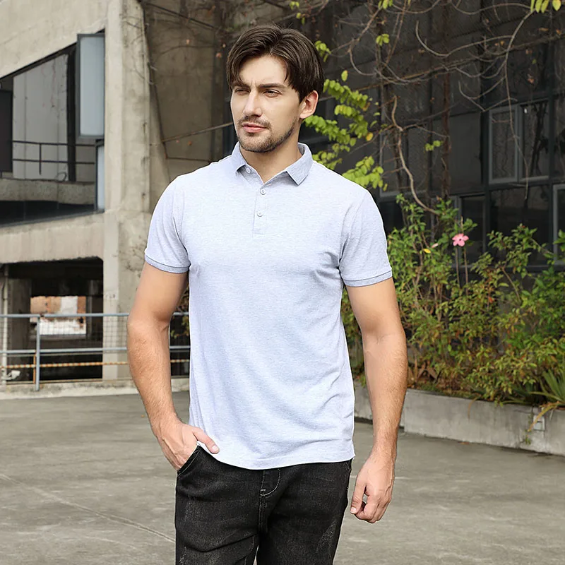 2021 summer new men's Polo Shirt business casual top custom printing work clothes activity shirt wholesale
2021 summer new men's Polo Shirt business casual top custom printing work clothes activity shirt wholesale