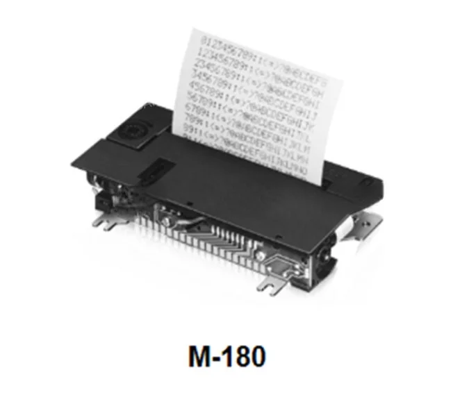 Thermal printer print head For Original M-180 dot matrix printer core The print head is compact, compact, high-speed and durable
Thermal printer print head For Original M-180 dot matrix printer core The print head is compact, compact, high-speed and durable