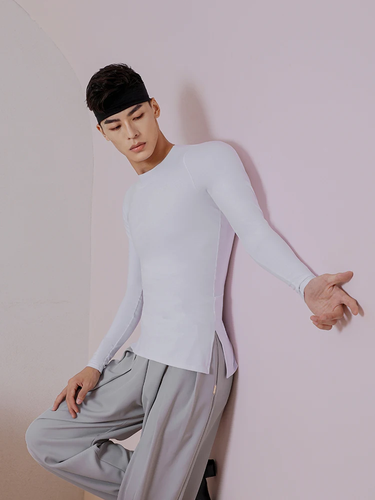ZYMdancestyle MS20617 Easy Look Shirt Men's Latin Dance Practice Wear Long Sleeve V Neck Standard Ballroom Dance Top
ZYMdancestyle MS20617 Easy Look Shirt Men's Latin Dance Practice Wear Long Sleeve V Neck Standard Ballroom Dance Top