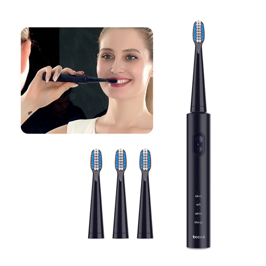 Щетка Зубная ультразвуковая аккумуляторная с зарядкой от USB
Щетка Зубная ультразвуковая аккумуляторная с зарядкой от USB