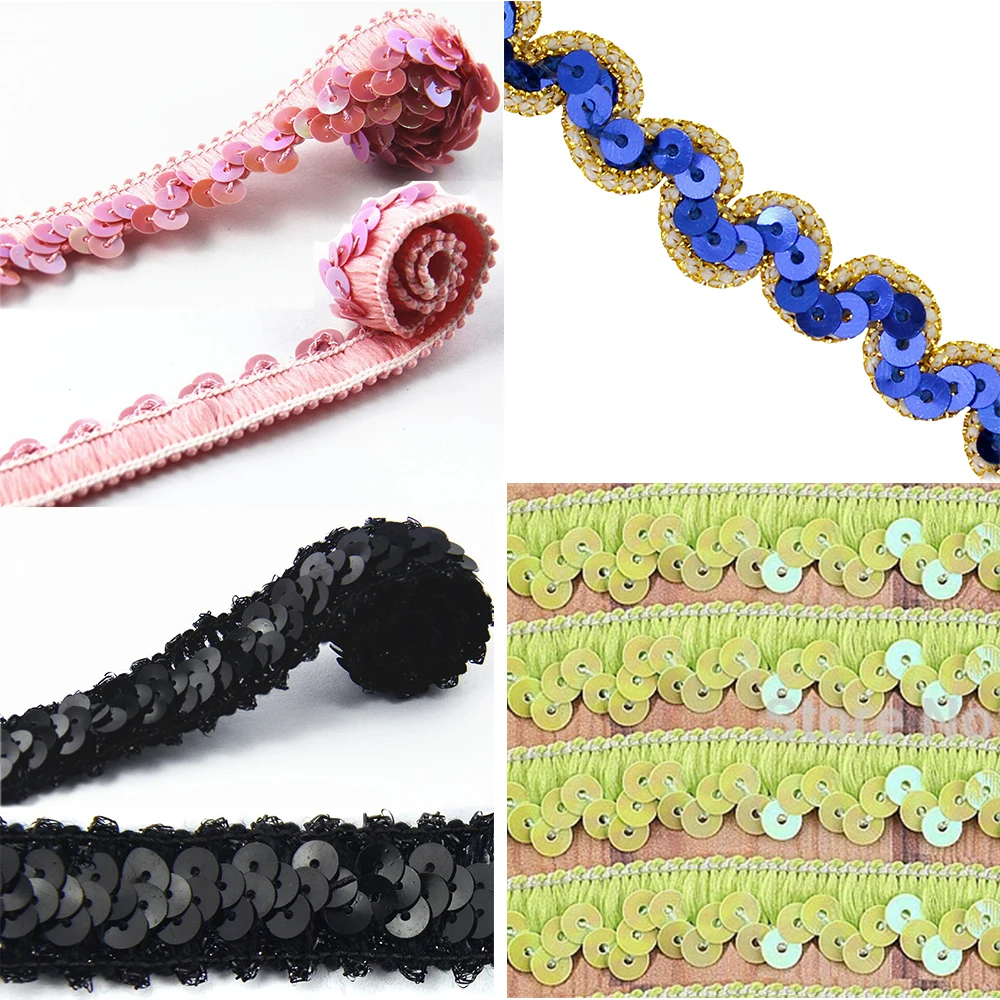 40yard Craft 1 row Sequin Trim S shape Braided Decorated Lace Ribbon Trim For Wedding Dress Clothes Bag Trim t376
40yard Craft 1 row Sequin Trim S shape Braided Decorated Lace Ribbon Trim For Wedding Dress Clothes Bag Trim t376