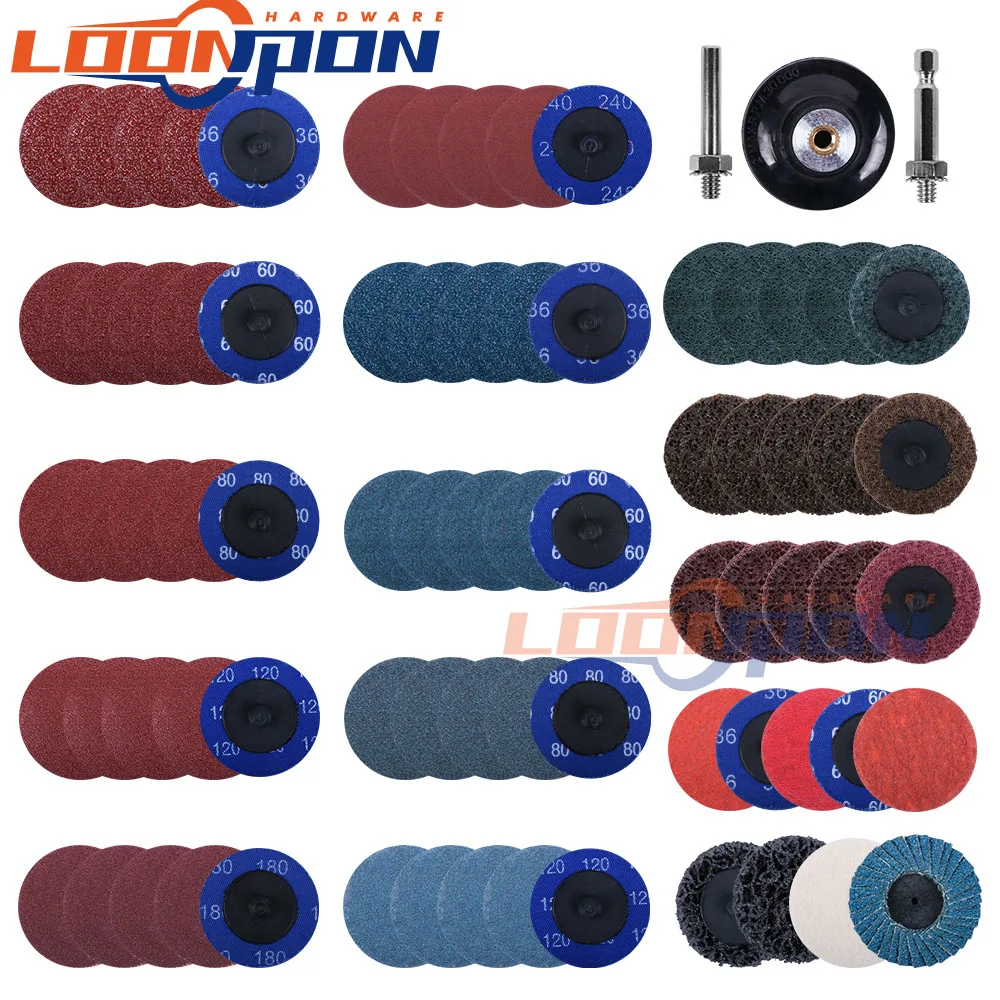 75pcs 50mm Sanding Disc Pad set 2inch Roll Lock Sanding Discsfor Metal Wood Polishing Abrasive Sanding Disc
75pcs 50mm Sanding Disc Pad set 2inch Roll Lock Sanding Discsfor Metal Wood Polishing Abrasive Sanding Disc