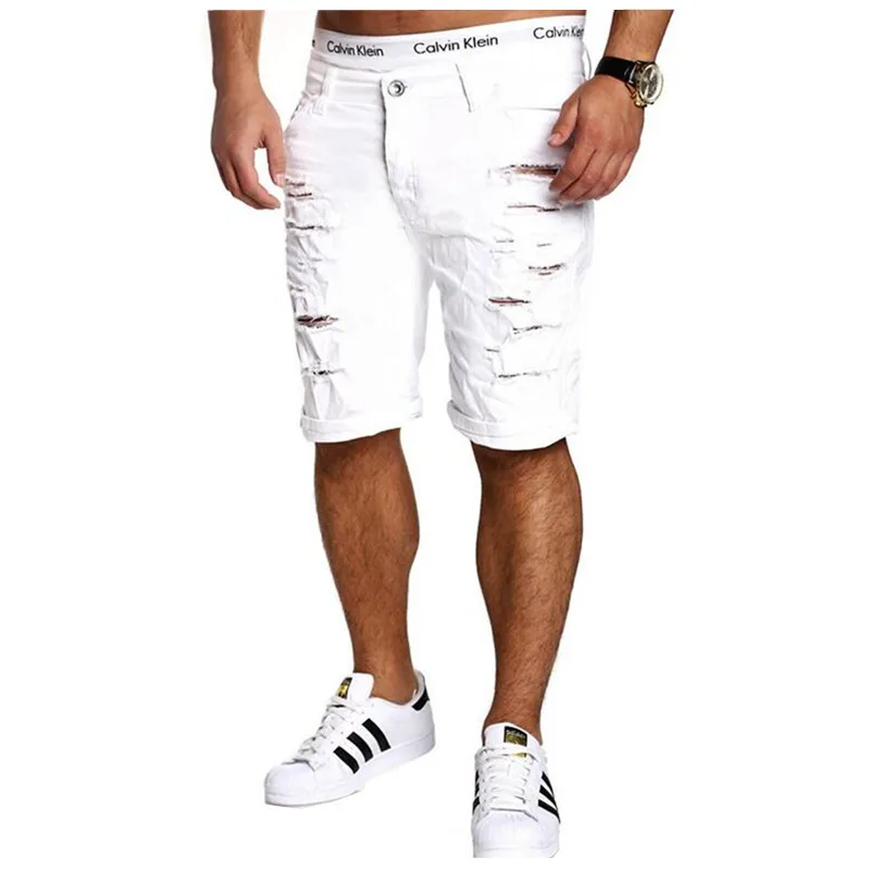2021 New Summer Ripped Mens Denim Shorts Slim Regular Knee Length Short Hole Jeans Shorts For Male White Blue black red coffee
2021 New Summer Ripped Mens Denim Shorts Slim Regular Knee Length Short Hole Jeans Shorts For Male White Blue black red coffee