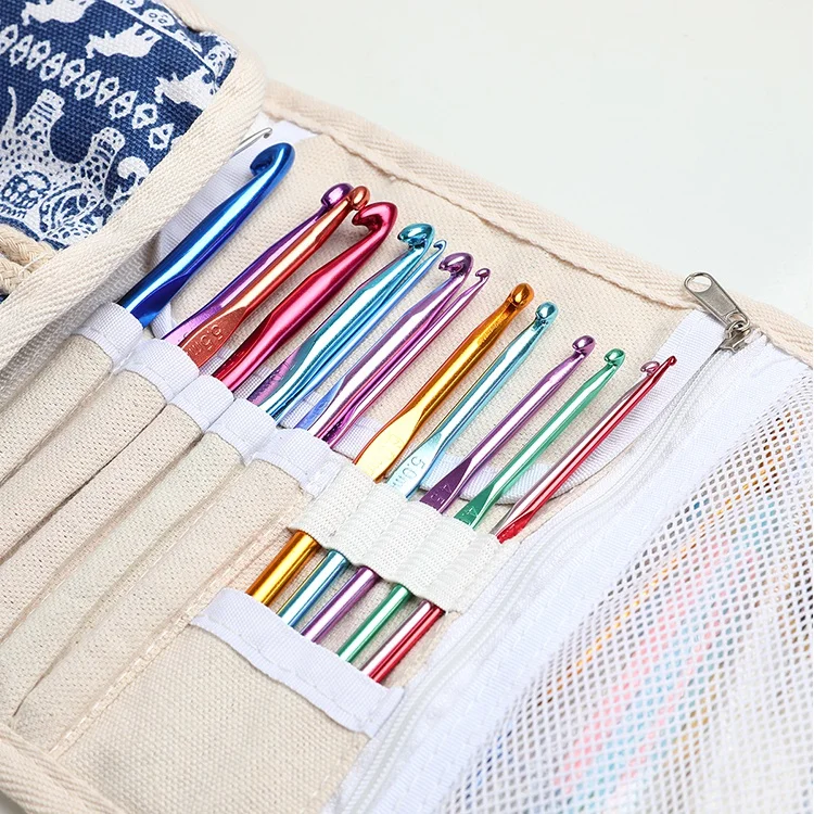 Knitting Tool Alumina Crochet Hook Set 64 Piece Set Woolen Needle,Gadget Crochet Hooks Row Counter Needles Kit
Knitting Tool Alumina Crochet Hook Set 64 Piece Set Woolen Needle,Gadget Crochet Hooks Row Counter Needles Kit