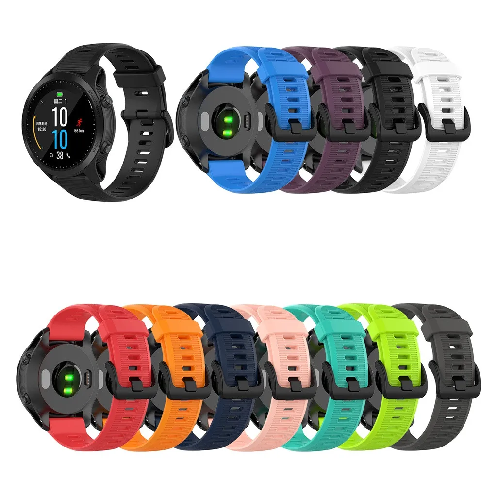 Ouhaobin ремешок для наручных часов GARMIN FENIX 6 сменный силиконовый аксессуары