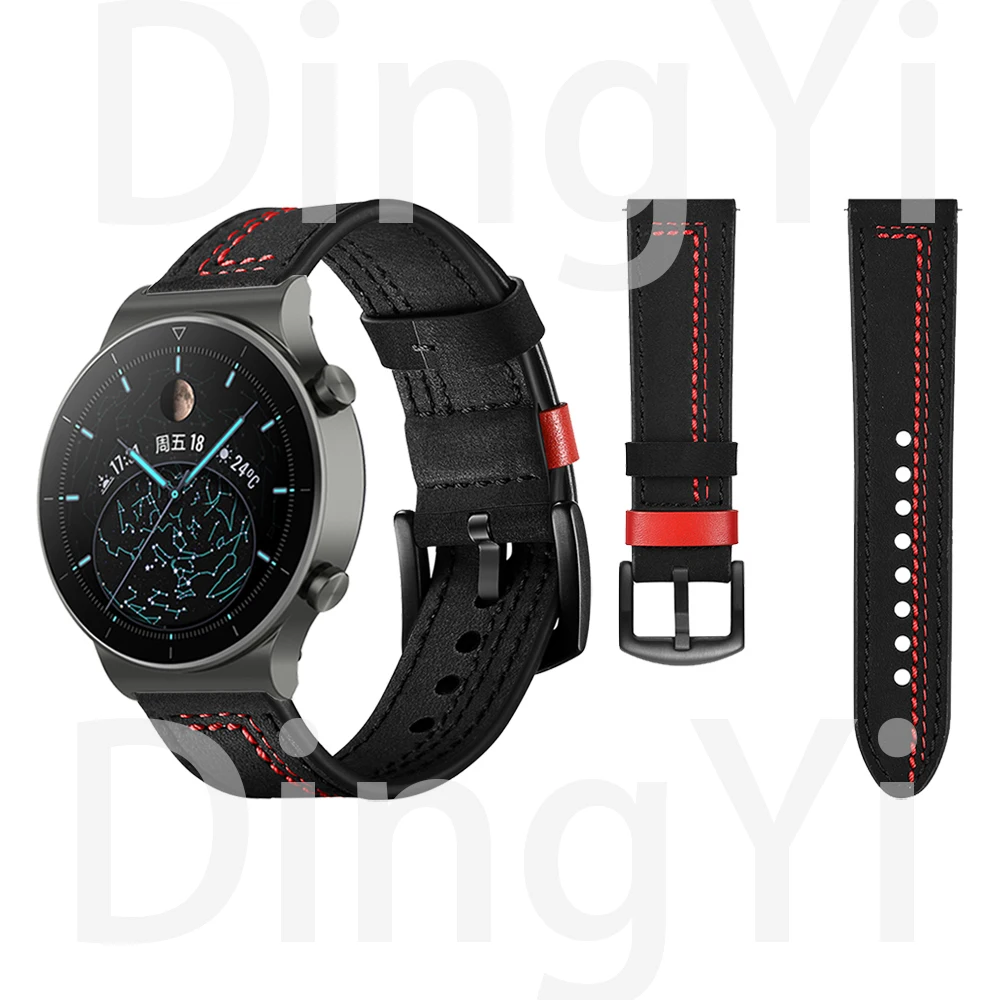 Кожаный ремешок для HUAWEI Watch GT 2 Pro GT2 46 мм, сшитый браслет для Honor Watch GS Pro / ES / MagicWatch 2, браслет для наручных часов
Кожаный ремешок для HUAWEI Watch GT 2 Pro GT2 46 мм, сшитый браслет для Honor Watch GS Pro / ES / MagicWatch 2, браслет для наручных часов