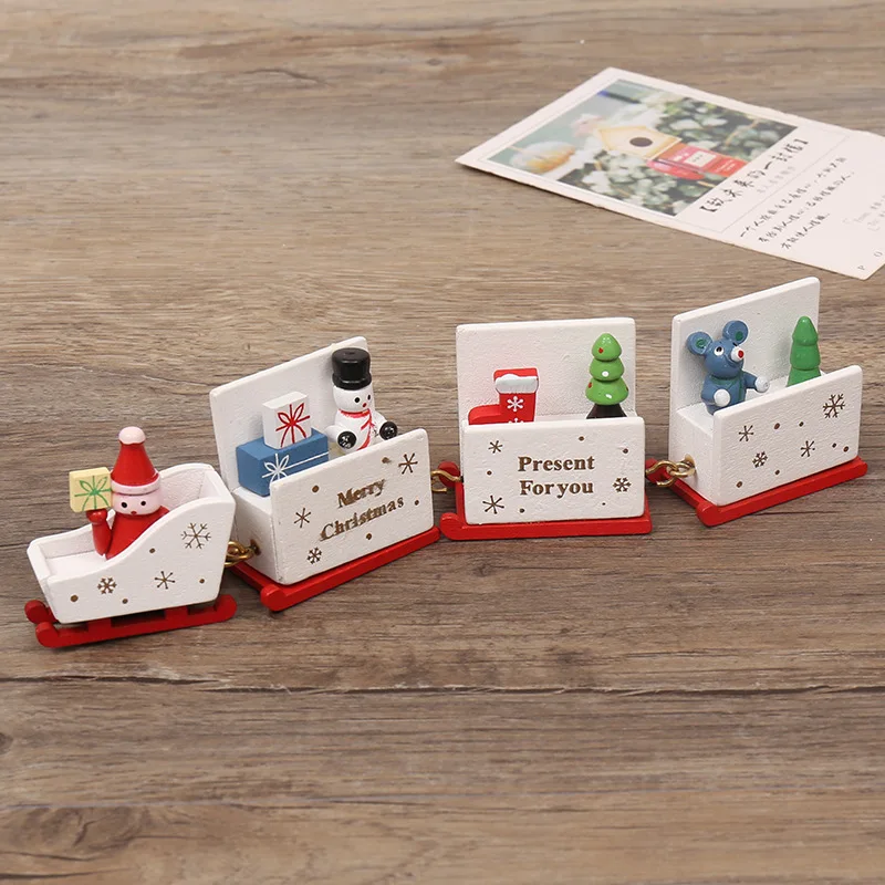 4 Knots Wooden Christmas Train Ornament Christmas Decoration For Home Santa Claus Gift Toys Crafts Table Deco Xmas 2021 New Year
4 Knots Wooden Christmas Train Ornament Christmas Decoration For Home Santa Claus Gift Toys Crafts Table Deco Xmas 2021 New Year