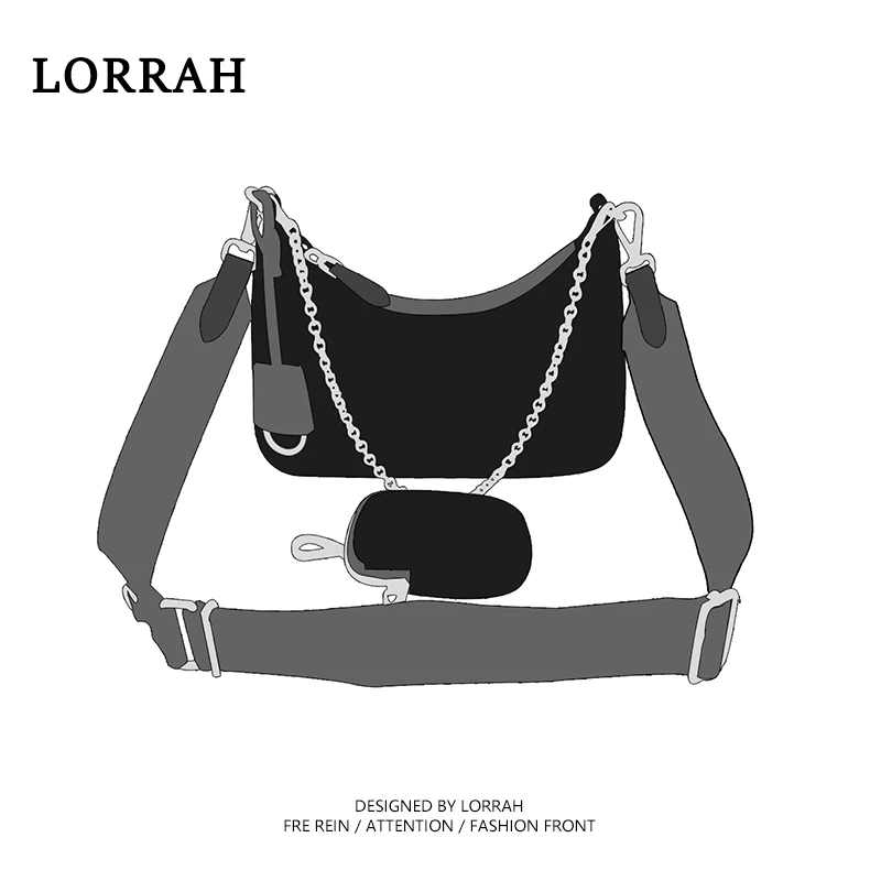 Лидер продаж, роскошные брендовые дизайнерские нейлоновые сумки на цепочке для женщин, сумка-мессенджер, женские сумки под плечо, женская с...
Лидер продаж, роскошные брендовые дизайнерские нейлоновые сумки на цепочке для женщин, сумка-мессенджер, женские сумки под плечо, женская с...