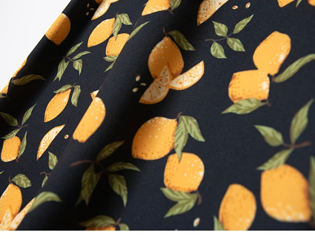 Women Lemon High Waist Skirt Printed Jupe Ladies Midi Skirt Spring Summer 2021 New
Women Lemon High Waist Skirt Printed Jupe Ladies Midi Skirt Spring Summer 2021 New