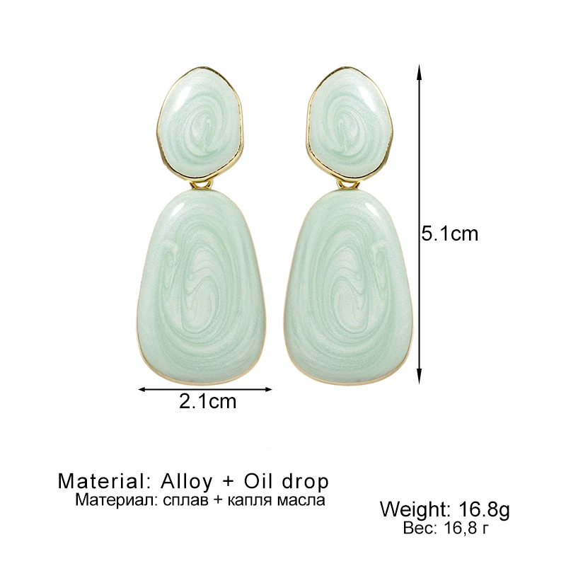 EN Punk Style Big Geometric Drop Earrings For Women Femme Statement Metal Vintage Fashion Dangle Earing Jewelry Gifts New 2021
EN Punk Style Big Geometric Drop Earrings For Women Femme Statement Metal Vintage Fashion Dangle Earing Jewelry Gifts New 2021
