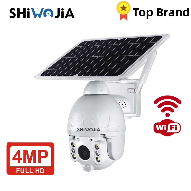 Камера видеонаблюдения shiвоенia 4 МП на солнечной батарее с Wi-Fi и 4-кратным увеличением
Камера видеонаблюдения shiвоенia 4 МП на солнечной батарее с Wi-Fi и 4-кратным увеличением
