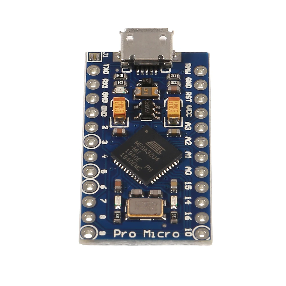 Pro Micro ATmega32U4 5V 16 МГц заменить ATmega328 для Arduino Pro Mini с 2 Row штыревые для Leonardo Mini Usb Интерфейс
Pro Micro ATmega32U4 5V 16 МГц заменить ATmega328 для Arduino Pro Mini с 2 Row штыревые для Leonardo Mini Usb Интерфейс