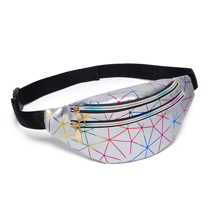 2020 NEW Women's Hip Hop Waist Bag Colorful Flash PU Leather Fanny Pack Portable Pochete Chest Bag
2020 NEW Women's Hip Hop Waist Bag Colorful Flash PU Leather Fanny Pack Portable Pochete Chest Bag