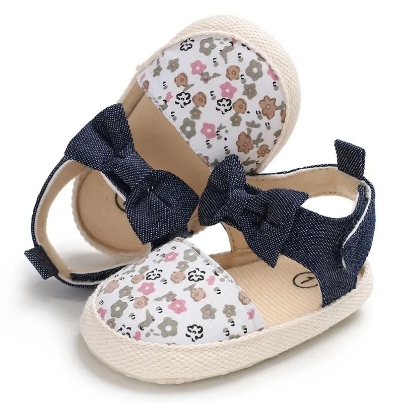 Lovely Flower Print Bow Canvas Baby Shoes Summer Soft First Walkers Party Princess Girl Shoe
Lovely Flower Print Bow Canvas Baby Shoes Summer Soft First Walkers Party Princess Girl Shoe