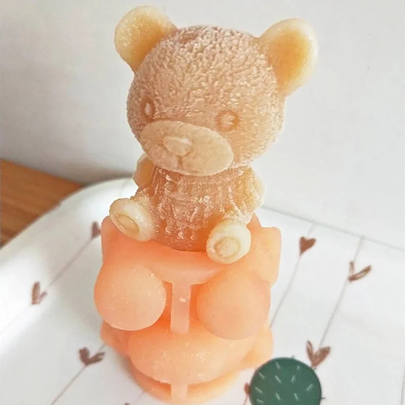 Cute Animal Ice Cube Bear Mold Food Grade Silicone Creative Coffee Milk Tea Ice Cube Mold DIY Coffee Drinkware Kitchen Supplies
Cute Animal Ice Cube Bear Mold Food Grade Silicone Creative Coffee Milk Tea Ice Cube Mold DIY Coffee Drinkware Kitchen Supplies