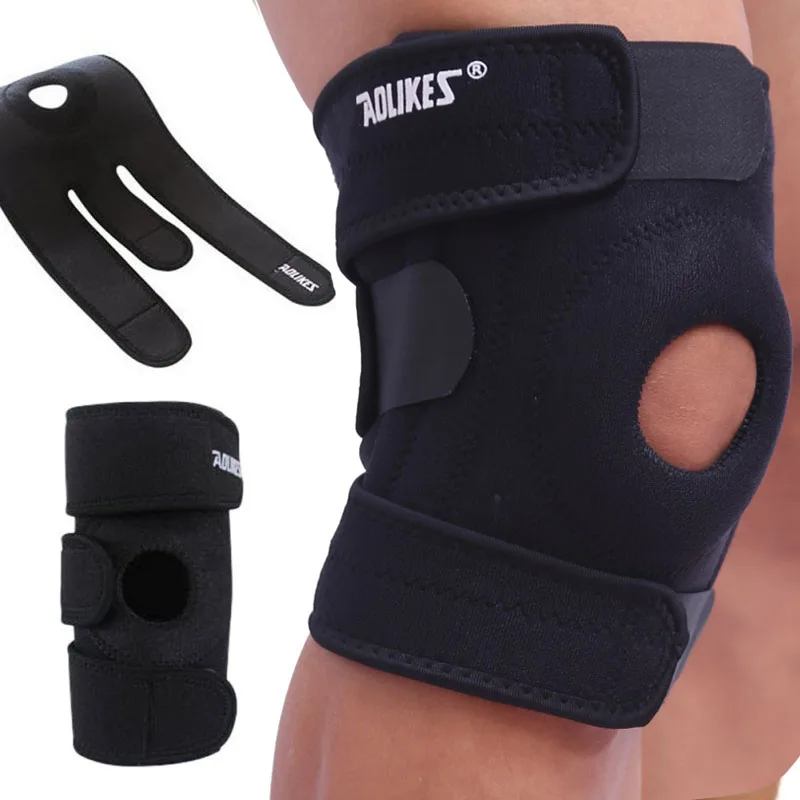 1pc Elastic Knee Support Brace Kneepad Adjustable Patella Knee Pads Safety Guard Strap Sports Accessories
1pc Elastic Knee Support Brace Kneepad Adjustable Patella Knee Pads Safety Guard Strap Sports Accessories