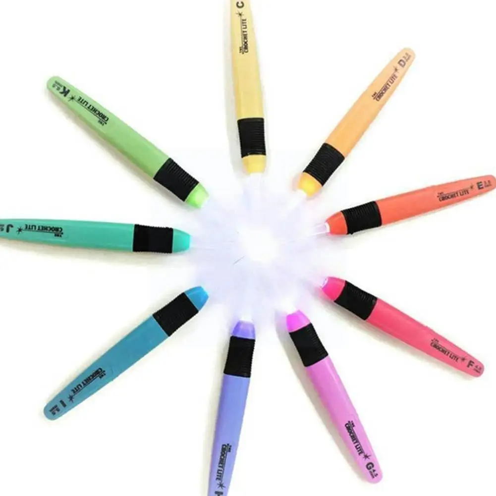 Led Crochet Hooks Set Light Up Knitting Needles Led Weave Weaving Light Sewing Crochet New Craft Tools With Accessoriestool O2t4
Led Crochet Hooks Set Light Up Knitting Needles Led Weave Weaving Light Sewing Crochet New Craft Tools With Accessoriestool O2t4