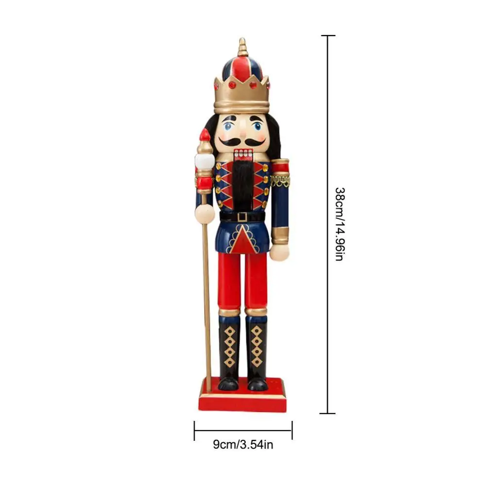 38cm Christmas decoration children Nutcracker soldier Doll Christmas gift soldier shape puppet
38cm Christmas decoration children Nutcracker soldier Doll Christmas gift soldier shape puppet