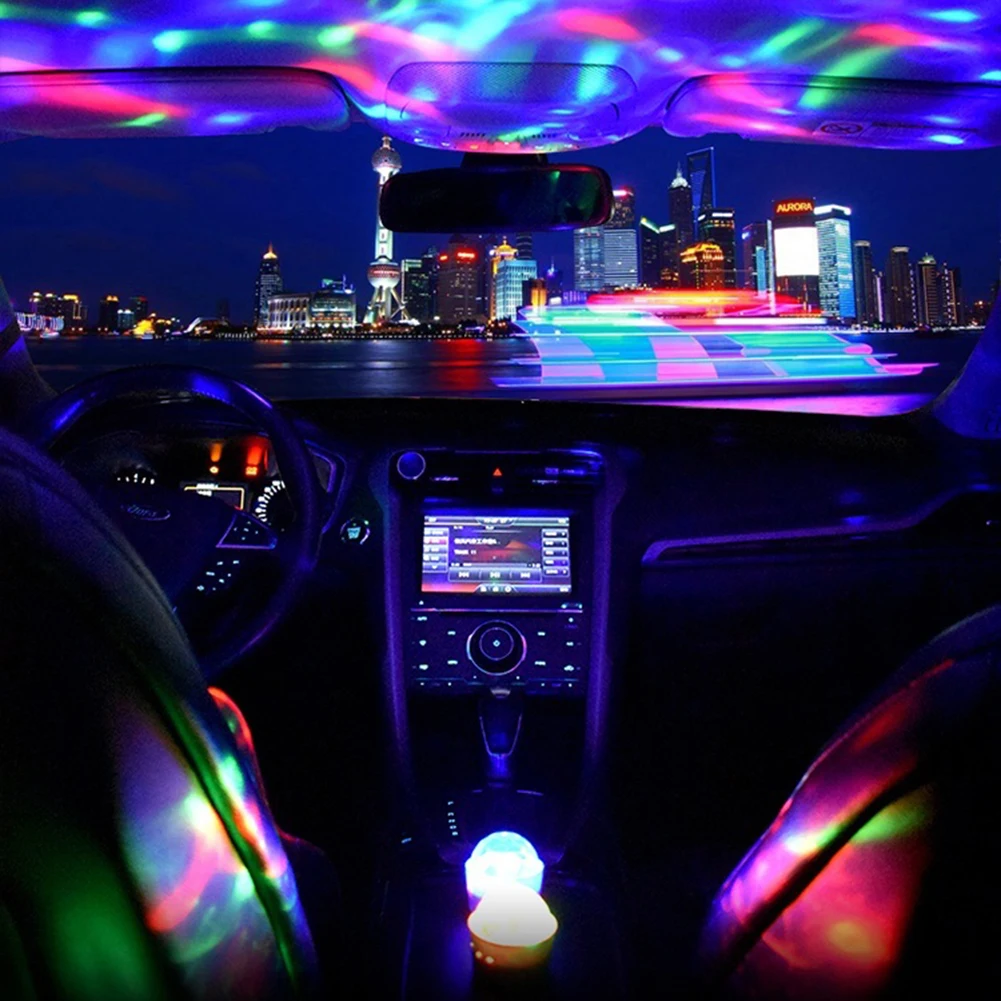 Decoration LED Light For Car Interior Mini Portable USB Crystal Ball Lamp 3 Colors Disco Ambience Sound Control Lights
Decoration LED Light For Car Interior Mini Portable USB Crystal Ball Lamp 3 Colors Disco Ambience Sound Control Lights