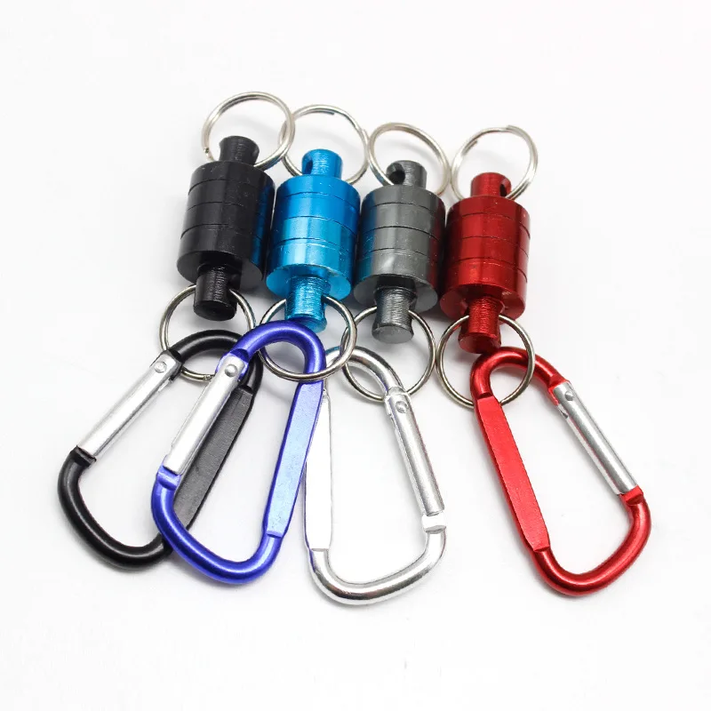 

Carabiner Multifunctional Magnetic Buckle Outdoor Portable Buckle Fishing and Mountaineering Missed Rope Single Buckle Set