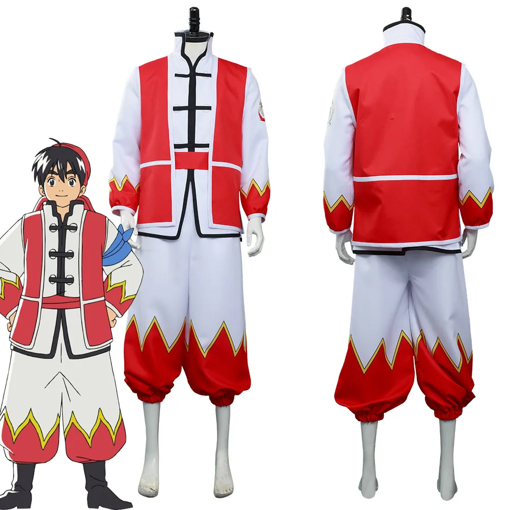 Anime Cooking Master Boy/Chuuka Ichiban! Liu Pleiades Cosplay Costume Shirt Uniform Outfits Halloween Carnival Suit Boy
Anime Cooking Master Boy/Chuuka Ichiban! Liu Pleiades Cosplay Costume Shirt Uniform Outfits Halloween Carnival Suit Boy