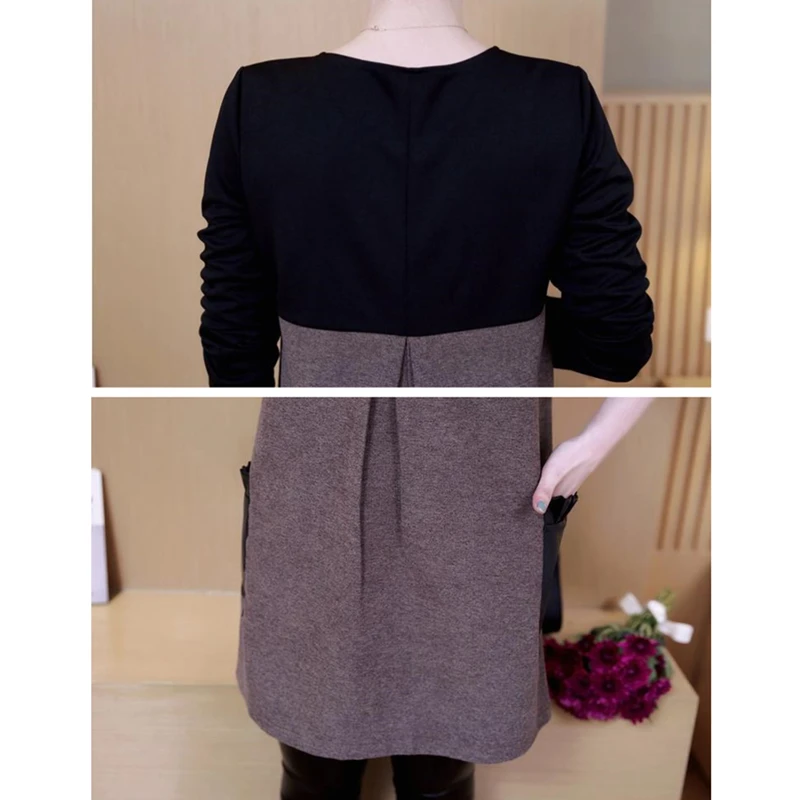 Autumn Female Korean Size Black Long Sleeve Tops Plus Velvet Warm Coat Winter Women Parka Fashion Ladies outerwear 4XL
Autumn Female Korean Size Black Long Sleeve Tops Plus Velvet Warm Coat Winter Women Parka Fashion Ladies outerwear 4XL