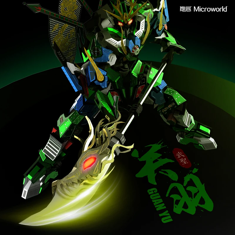 Металлический 3D-пазл Microworld Guan Yu R011 для сборки своими руками, лазерная резка, сборные игрушки для аудита
Металлический 3D-пазл Microworld Guan Yu R011 для сборки своими руками, лазерная резка, сборные игрушки для аудита