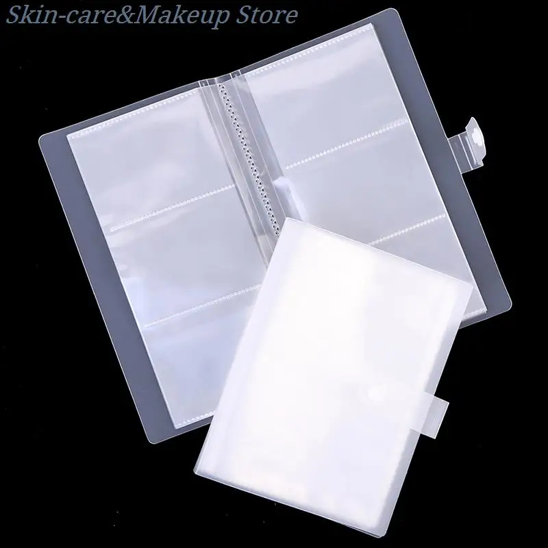 80/168 Slots Nail Sticker Empty Storage Book Holder Case Photo Album with Button Nail Display Nail Polish Rack Wall Display
80/168 Slots Nail Sticker Empty Storage Book Holder Case Photo Album with Button Nail Display Nail Polish Rack Wall Display