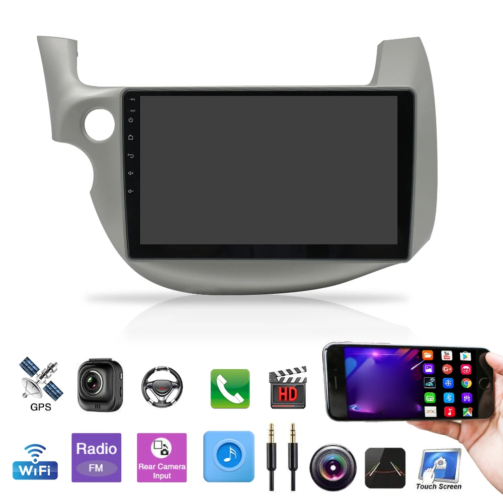 10.1 Inch 1+16 ROM Car WIFI Multimedia Video Player For HONDA FIT 2007-2013 Car Radio 4G BT DSP GPS navigation MP5 Android10.1
10.1 Inch 1+16 ROM Car WIFI Multimedia Video Player For HONDA FIT 2007-2013 Car Radio 4G BT DSP GPS navigation MP5 Android10.1