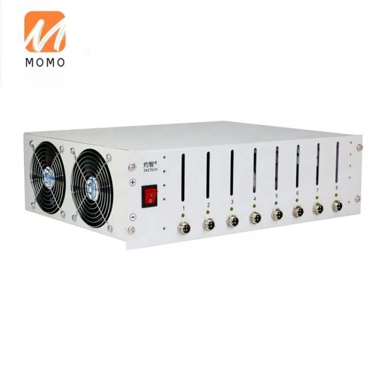 8-Channels 18650 lithium Battery Capacity Tester 10A Charge 10A 4.5V Discharge Without Holder
8-Channels 18650 lithium Battery Capacity Tester 10A Charge 10A 4.5V Discharge Without Holder