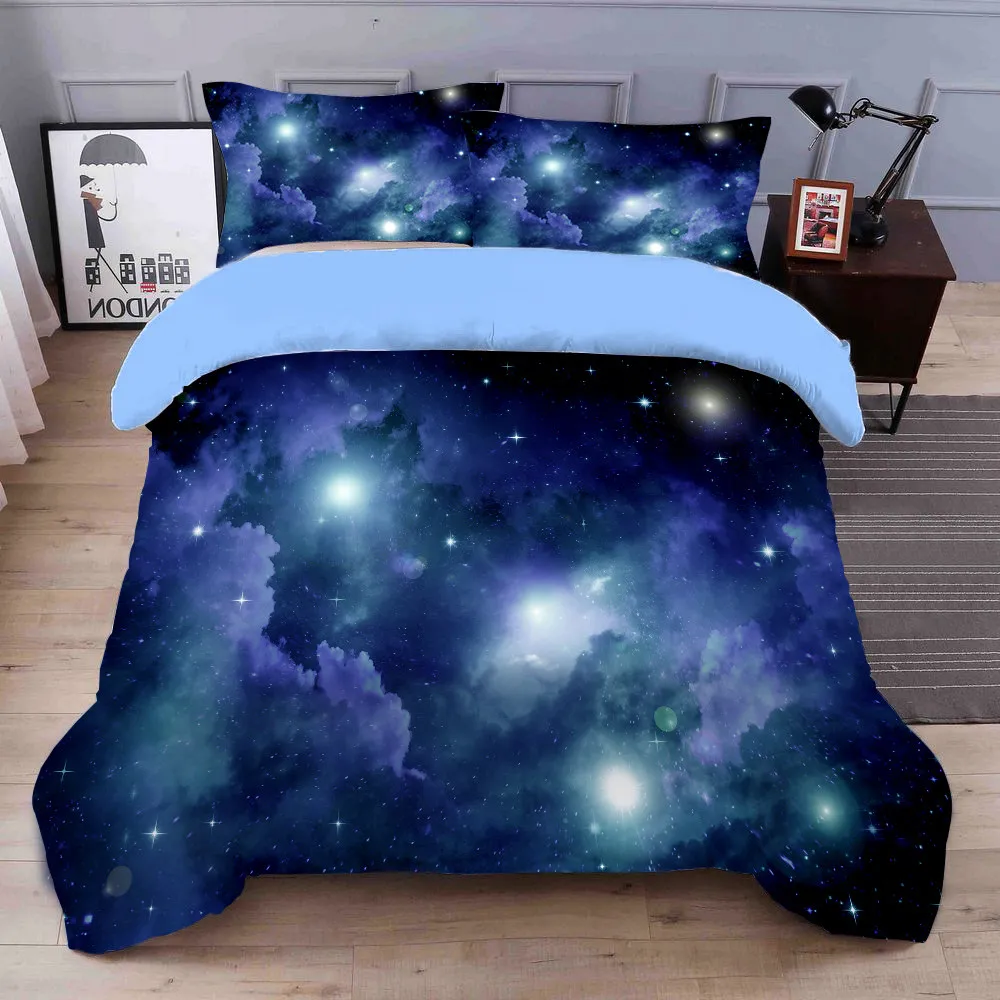 Duvet Cover Bedding Clothes Set -Pringted with Galaxy,Earth,Universe,Outer Space,Sky,Moon,Explore,Blue,Stars
Duvet Cover Bedding Clothes Set -Pringted with Galaxy,Earth,Universe,Outer Space,Sky,Moon,Explore,Blue,Stars