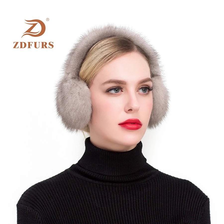 ZDFURS*Fashion Real mink Fur Earmuffs Women Comfortable Warm Earmuffs Ear Warmers For Girls Winter mink Ear Protector
ZDFURS*Fashion Real mink Fur Earmuffs Women Comfortable Warm Earmuffs Ear Warmers For Girls Winter mink Ear Protector