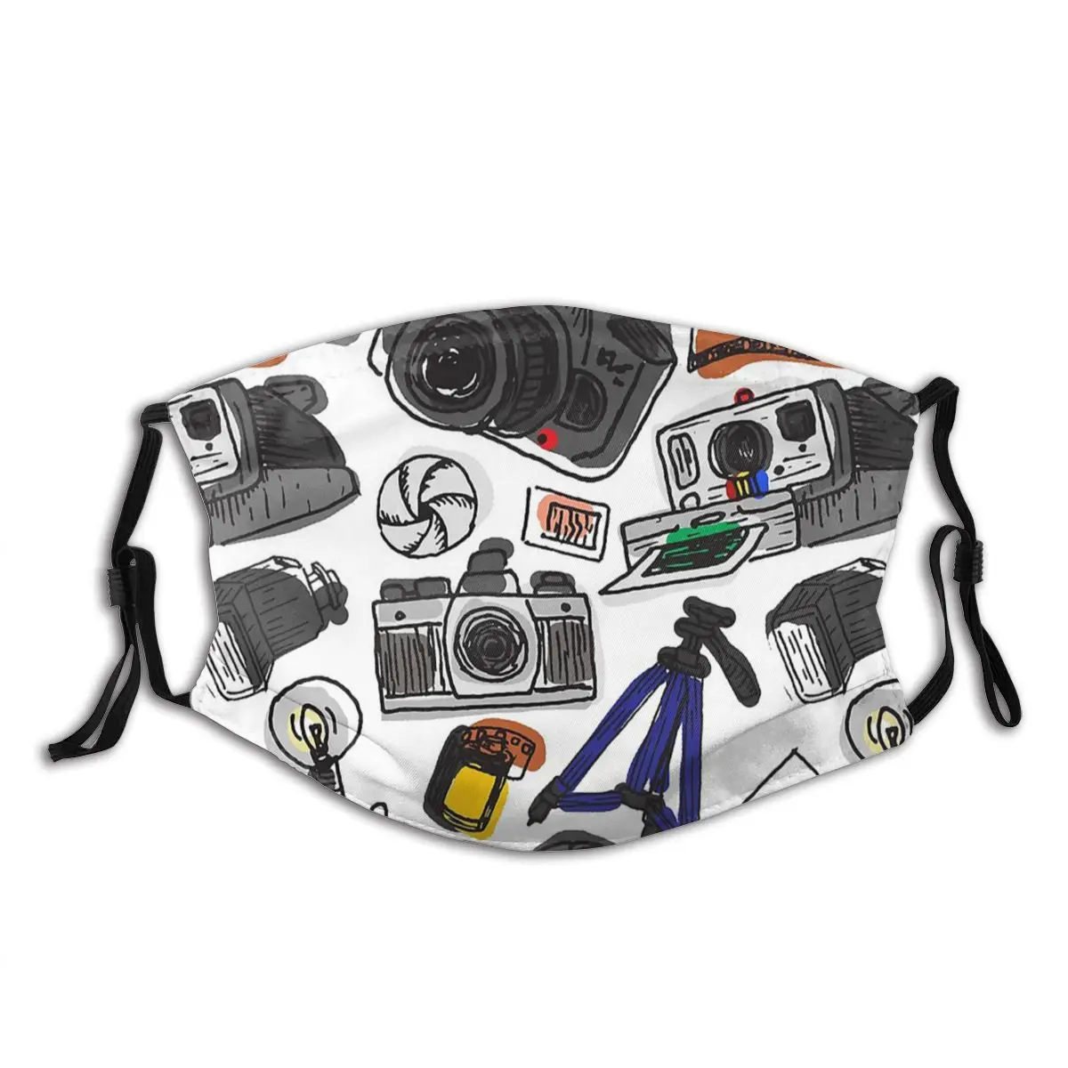 Photographer Toolbox Color Reusable Printed Mouth Face Mask Anti Haze Dust Proof with Filters Winter Protection Cover Muffle
Photographer Toolbox Color Reusable Printed Mouth Face Mask Anti Haze Dust Proof with Filters Winter Protection Cover Muffle