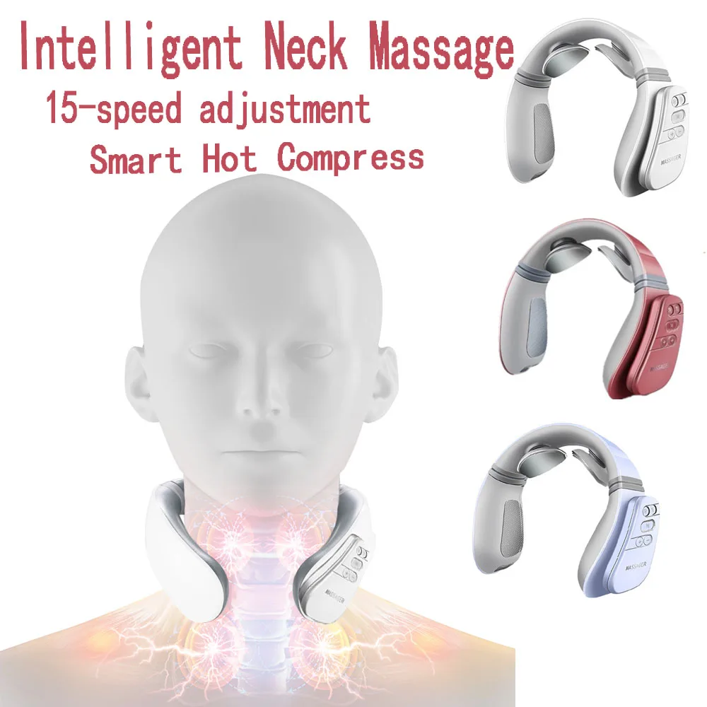 Smart Neck Massage 15 Intensity Sensing Cervical Physiotherapy Instrument Pain Relief Massage Machine Shoulder Pulse Massager
Smart Neck Massage 15 Intensity Sensing Cervical Physiotherapy Instrument Pain Relief Massage Machine Shoulder Pulse Massager