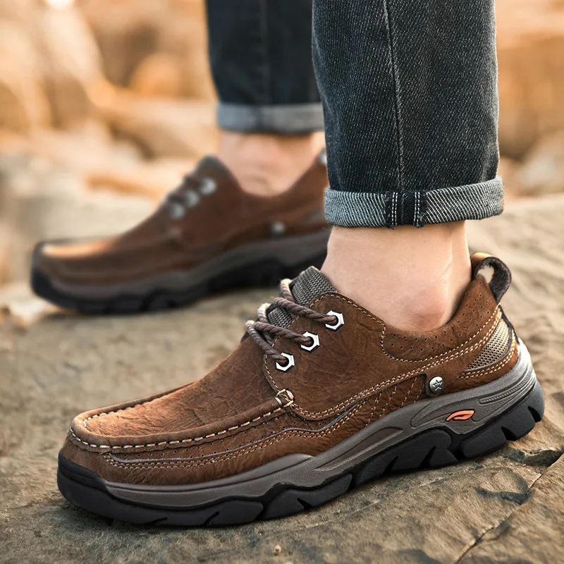 Men shoes Classic Flats Outdoor Hiking Sneakers Round Toe genuine Leather Shoes Men Oxford Dress Shoes Male Casual Shoes men
Men shoes Classic Flats Outdoor Hiking Sneakers Round Toe genuine Leather Shoes Men Oxford Dress Shoes Male Casual Shoes men