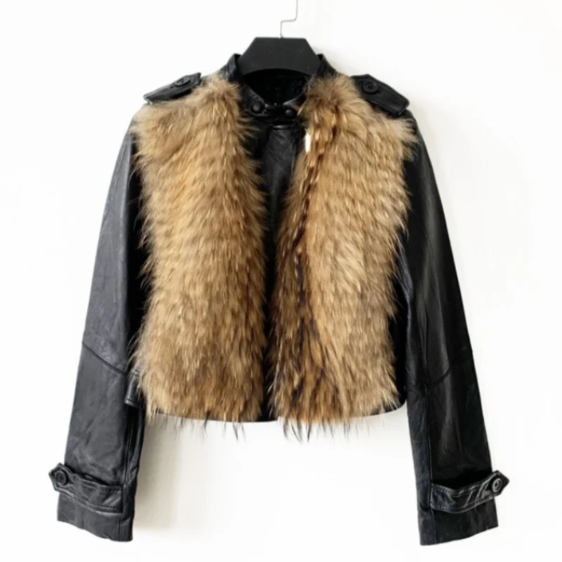 Real Fur Coat Autumn Winter Genuine Leather Jacket Women Clothes 2021 Fashion Jackets 100% Sheepskin Coat Black Casaco Feminino
Real Fur Coat Autumn Winter Genuine Leather Jacket Women Clothes 2021 Fashion Jackets 100% Sheepskin Coat Black Casaco Feminino
