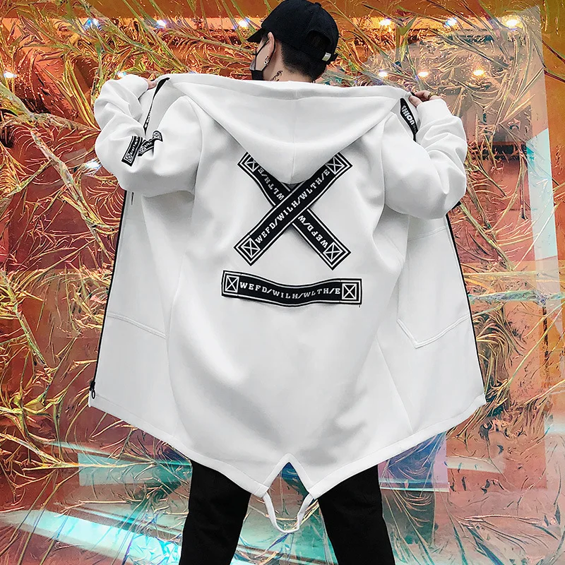 Men's Hooded Jacket Fall 2021 Printed Harajuku Windbreaker Jacket Hip Hop Street Clothing Fashion Casual Men's Clothing Jacket 
Men's Hooded Jacket Fall 2021 Printed Harajuku Windbreaker Jacket Hip Hop Street Clothing Fashion Casual Men's Clothing Jacket