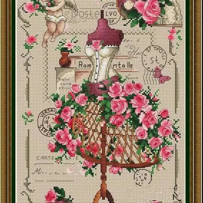 Needlework Counted Cross Stitch Kits Printed Canvas Embroidery Dress11CT DIY Oil Painting Handicraft Home Wall Decor Paintings
Needlework Counted Cross Stitch Kits Printed Canvas Embroidery Dress11CT DIY Oil Painting Handicraft Home Wall Decor Paintings