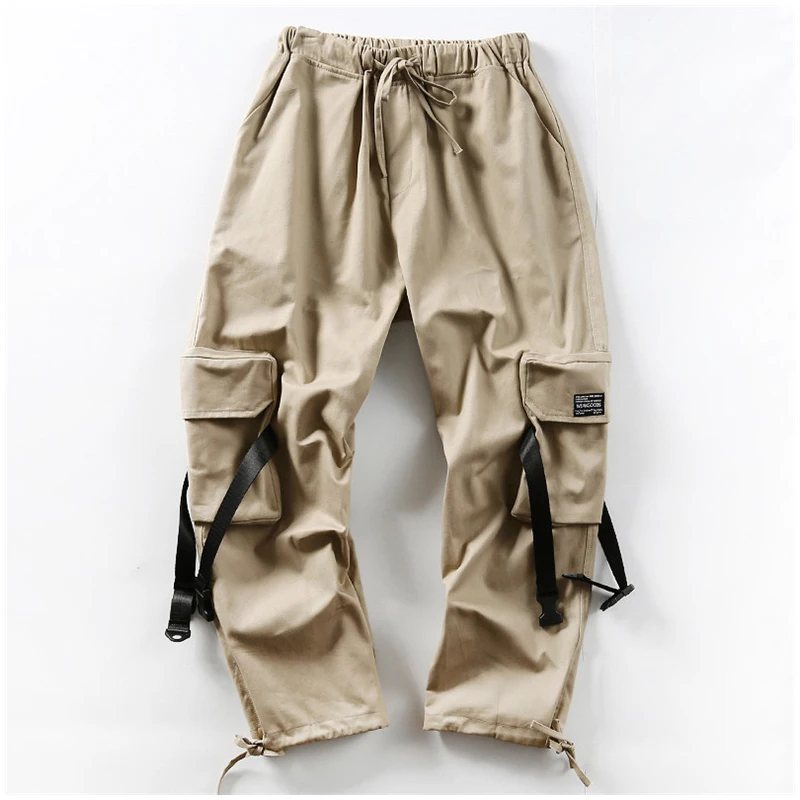 Summer dark pocket streamer paratrooper pants functional overalls male tide brand original black beam pants men
Summer dark pocket streamer paratrooper pants functional overalls male tide brand original black beam pants men