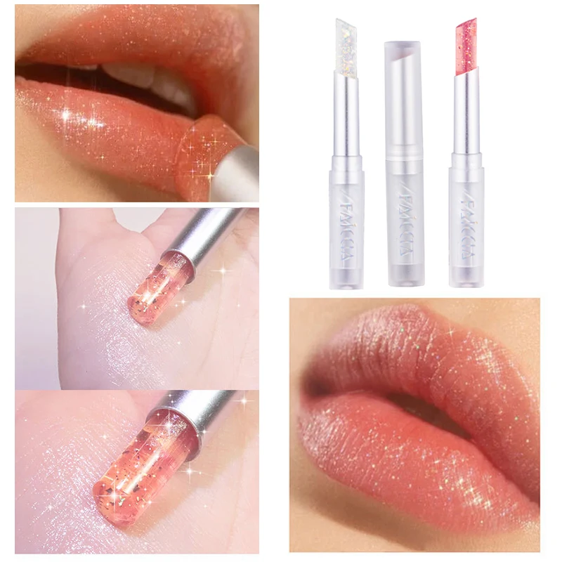2 Colors Temperature Change Lipstick Pearlescent Moisturizing Anti Wrinkles Lip Care Colorless Nourishing Lip Blam TSLM2 
2 Colors Temperature Change Lipstick Pearlescent Moisturizing Anti Wrinkles Lip Care Colorless Nourishing Lip Blam TSLM2