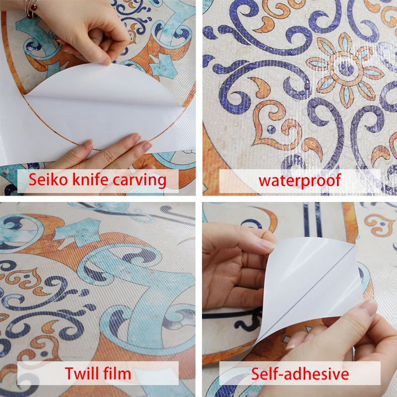 Fashion Room Decor Toilet Cover Sticker Wallpaper Bathroom Accessories Anti-slip Mildew-proof Floor Sticky Wall Paper Home Mural 
Fashion Room Decor Toilet Cover Sticker Wallpaper Bathroom Accessories Anti-slip Mildew-proof Floor Sticky Wall Paper Home Mural