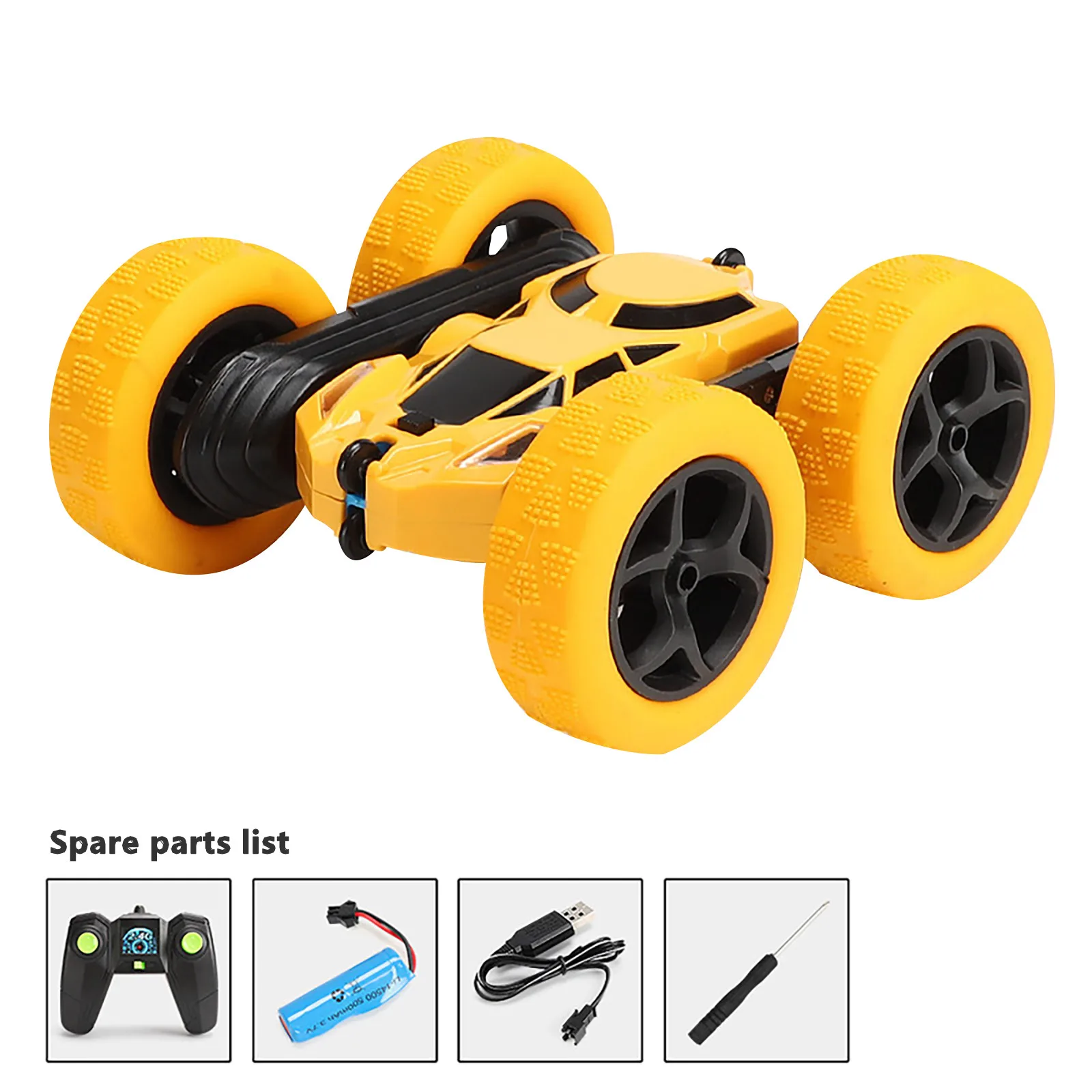 Double-sided Illuminated Remote Control Car 360 Degree Rotating Children's Toy Brain Game Holiday Birthday Educational Gift
Double-sided Illuminated Remote Control Car 360 Degree Rotating Children's Toy Brain Game Holiday Birthday Educational Gift